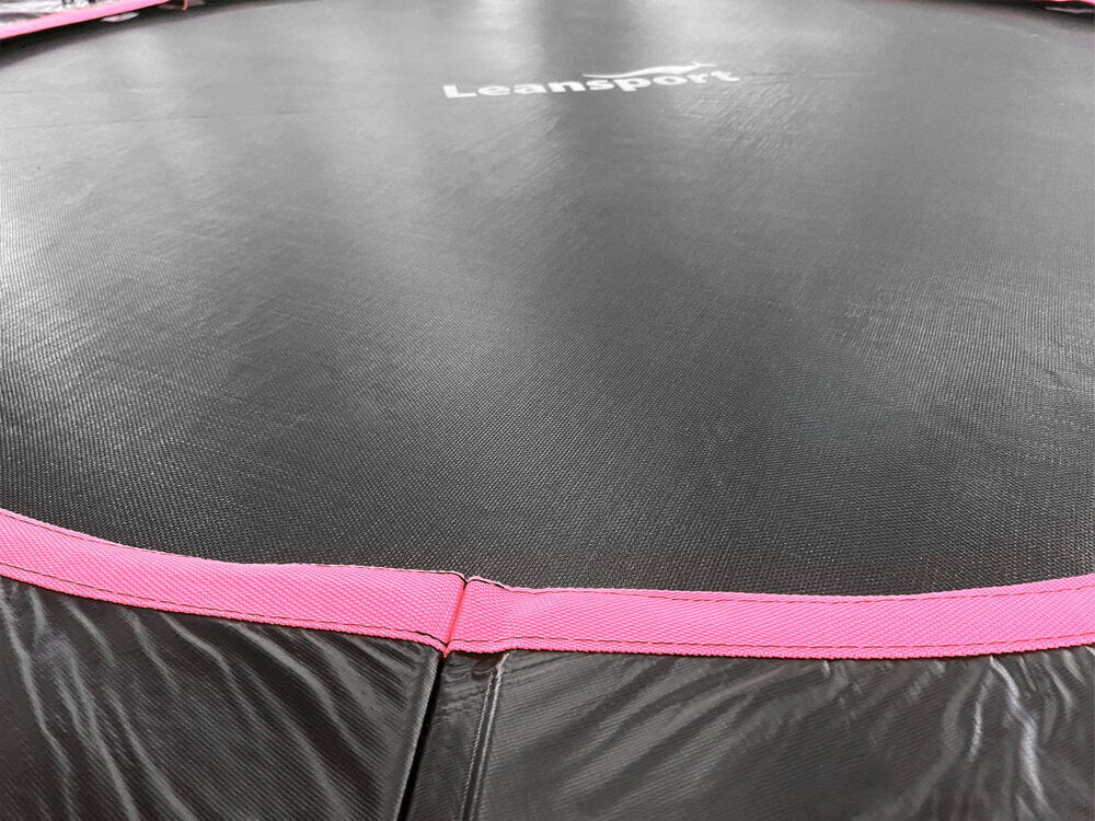 Batuut Lean Sport MAX 366 cm, must roosa цена и информация | Batuudid | hansapost.ee