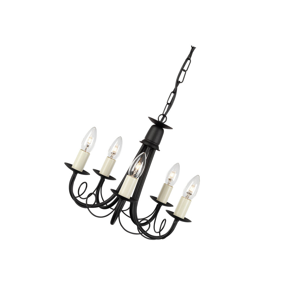 Rippvalgusti Elstead Lighting Minster MN5-BLACK цена и информация | Rippvalgustid | hansapost.ee