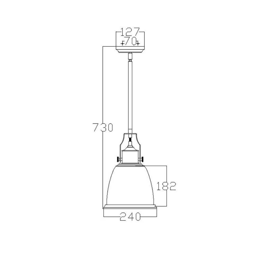 Rippvalgusti Elstead Lighting Hobson FE-HOBSON-P-M-AB цена и информация | Rippvalgustid | hansapost.ee