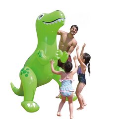 Mänguasi Jilong Green dinosauruse veepurskaev – suurus 188 x 125 x 208 cm hind ja info | Täispuhutavad veemänguasjad ja ujumistarbed | hansapost.ee