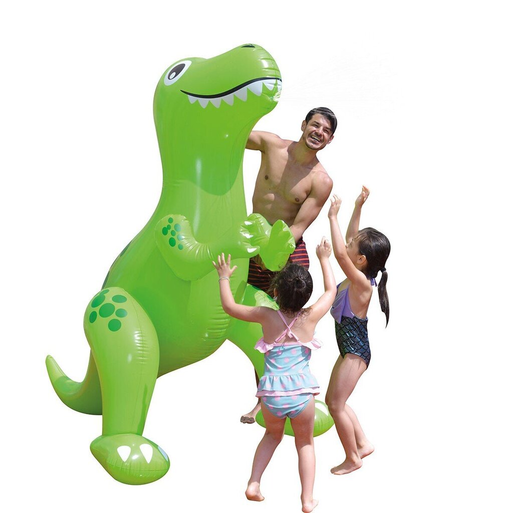 Mänguasi Jilong Green dinosauruse veepurskaev – suurus 188 x 125 x 208 cm цена и информация | Täispuhutavad veemänguasjad ja ujumistarbed | hansapost.ee