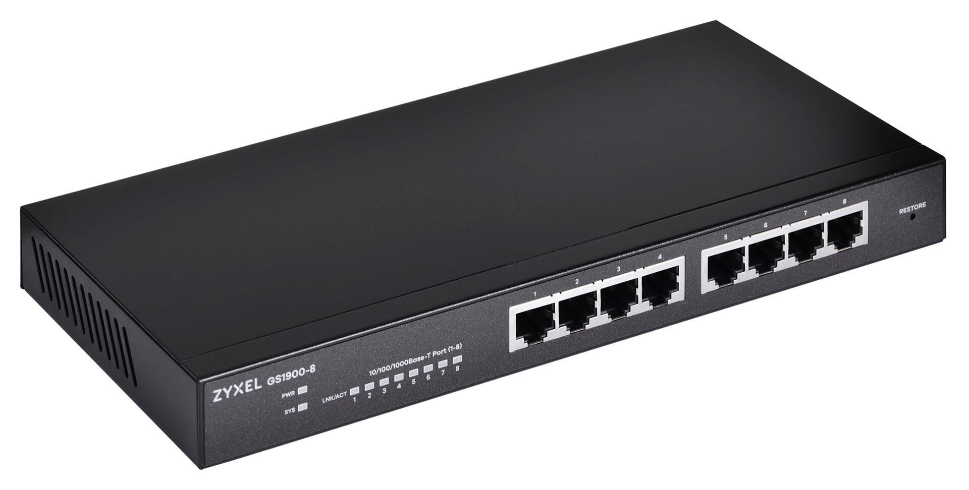 Zyxel GS1900-8 L2 Gigabit Ethernet (10/100/1000) цена и информация | Võrgulülitid | hansapost.ee