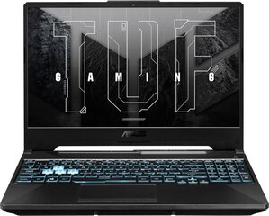 Asus TUF Gaming F15, Core i5-11400H|15,6'' 144Hz|16ГБ DDR4|SSD 512ГБ|DOS|RTX3050|Черный||FX506HC-HN004 цена и информация | Ноутбуки | hansapost.ee