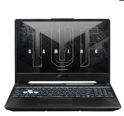 Asus TUF Gaming F15, Core i5-11400H|15,6'' 144Hz|16ГБ DDR4|SSD 512ГБ|DOS|RTX3050|Черный||FX506HC-HN004 цена и информация | Ноутбуки | hansapost.ee