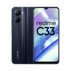 Realme C33 4/64GB Dual SIM Night Sea цена и информация | Мобильные телефоны | hansapost.ee