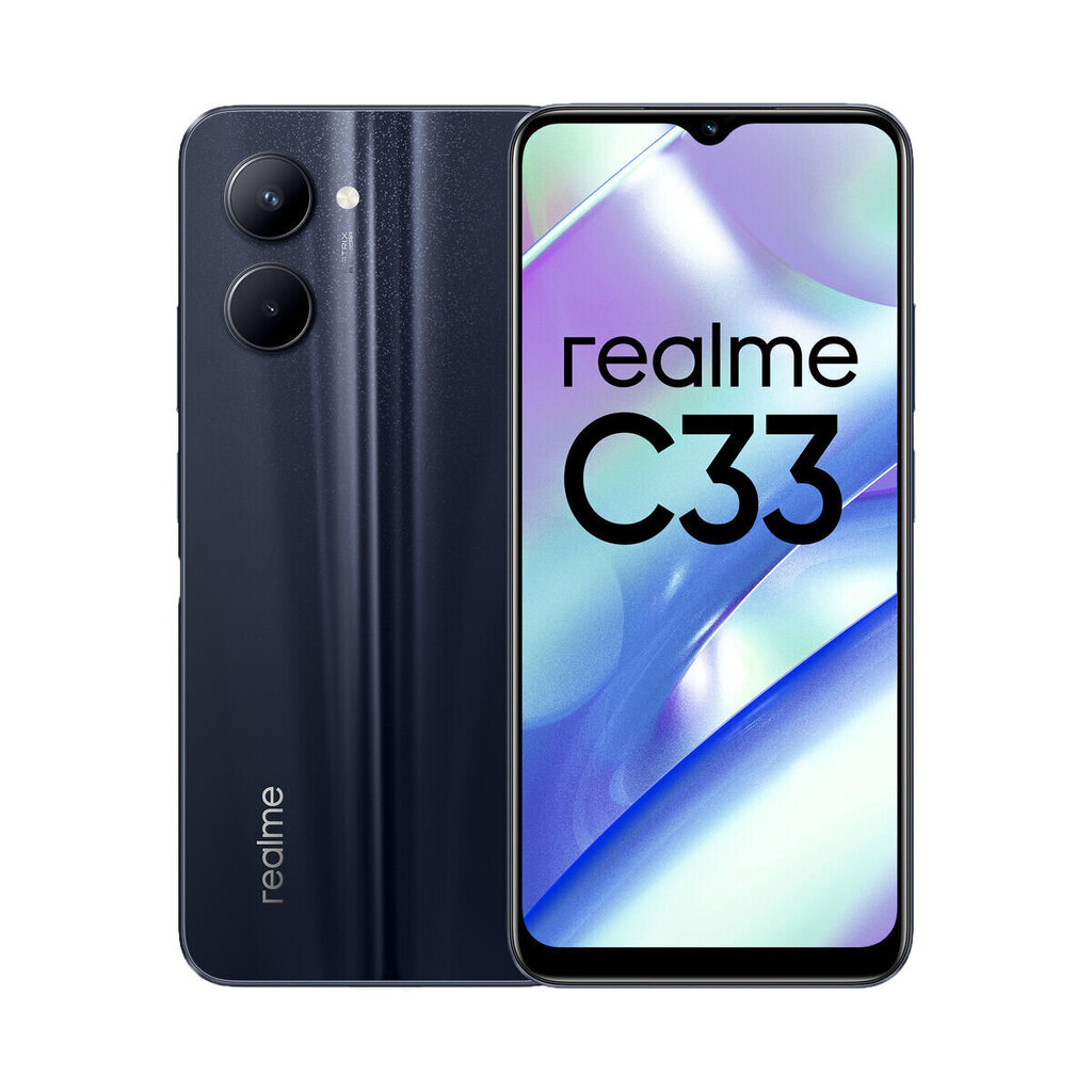 Realme C33 4/64GB Dual SIM Night Sea цена и информация | Telefonid | hansapost.ee