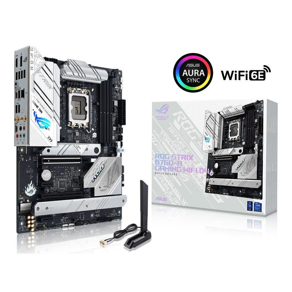 Asus ROG STRIX B760-A GAMING WIFI D4, ATX, LGA1700, DDR4 hind ja info | Emaplaadid | hansapost.ee