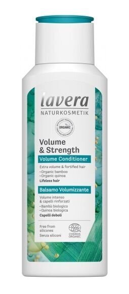 Kohevust suurendav palsam VOLUME & STRENGTH Lavera, 200 ml hind ja info | Palsamid | hansapost.ee