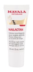 Крем для ногтей Mavala Nutritive Nail Cream Nailactan, 15 мл цена и информация | Mavala Духи, косметика | hansapost.ee
