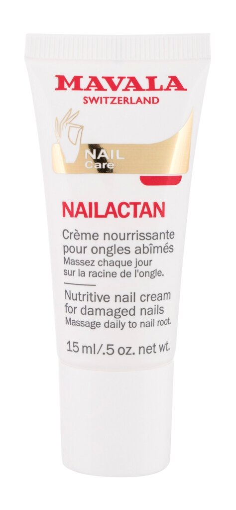 Küünekreem Mavala Nutritive Nail Cream Nailactan, 15ml hind ja info | Kehakreemid, kehaõlid ja losjoonid | hansapost.ee