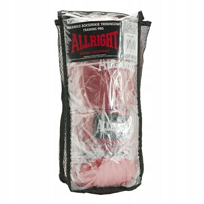 Poksikindad Allright TRAINING PRO 4oz punased hind ja info | Poks | hansapost.ee