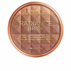 Компактная пудра Rimmel Pressed Powder Radiance Brick Dark 003, 12г цена и информация | Пудры, базы под макияж | hansapost.ee