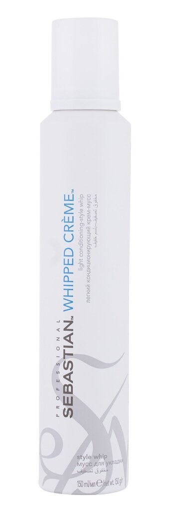 Paindlik fikseeriv juuksevaht Sebastian Professional Whipped Creme Style 150 ml hind ja info | Juuste viimistlusvahendid | hansapost.ee