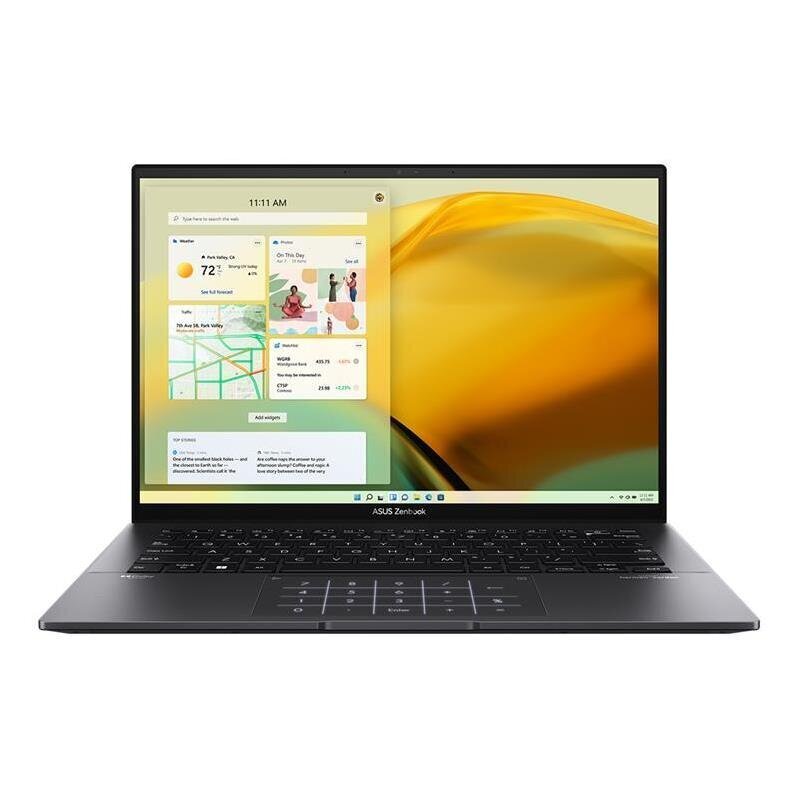 Noteb.ASUS ZenBook 14 OLED, ENG, W11H, Jade Black hind ja info | Sülearvutid | hansapost.ee