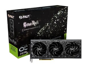 Palit GeForce RTX 4090 GameRock OC, 24 GB|GDDR6X|384 bit|PCIE 4.0 16x|GPU 2235 MHz|1xHDMI|3xDisplayPort|NED4090S19SB-1020G цена и информация | Palit Компьютерная техника | hansapost.ee