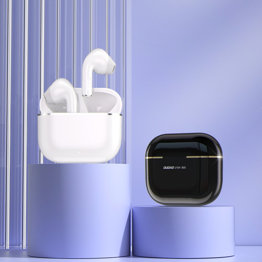 Dudao U15H TWS Bluetooth 5.1 wireless headphones black (Black) hind ja info | Kõrvaklapid | hansapost.ee