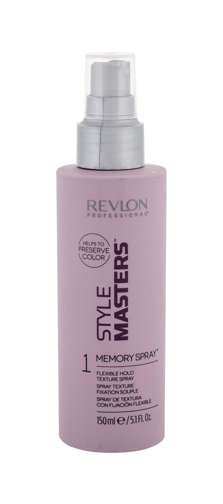 Fikseeriv sprei juustele koos „mälu“ efektiga Revlon Professional Style Masters Creator Memory Spray 150 ml цена и информация | Juuste viimistlusvahendid | hansapost.ee