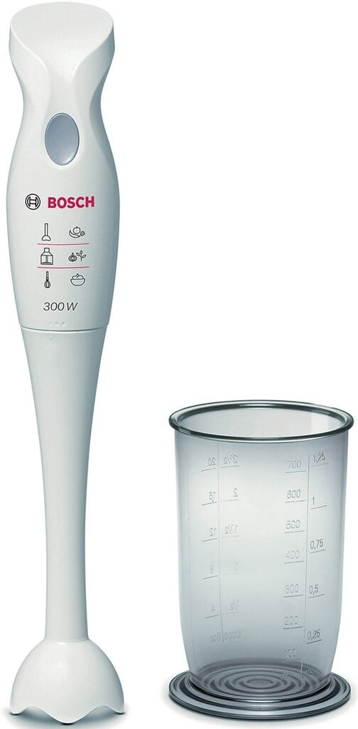 Bosch saumikser MSM6B150 Hand Mixer 300W, valge/hall hind ja info | Hakkijad, saumikserid | hansapost.ee