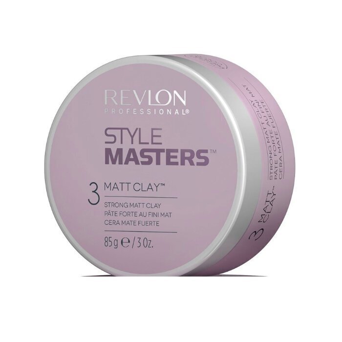 Tugevalt fikseeriv juuksevaha Revlon Professional Style Masters Matt Clay 3 85 g цена и информация | Juuste viimistlusvahendid | hansapost.ee