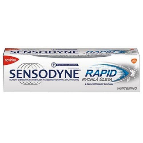 Sensodyne Bleaching toothpaste Rapid Whitening 75 ml 75ml hind ja info | Hambaharjad, hampapastad ja suuloputusvedelikud | hansapost.ee