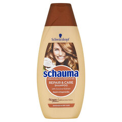 Sheavõi ja kookoseekstraktidega šampoon Repair & Care (šampoon) 400 ml hind ja info | Šampoonid | hansapost.ee
