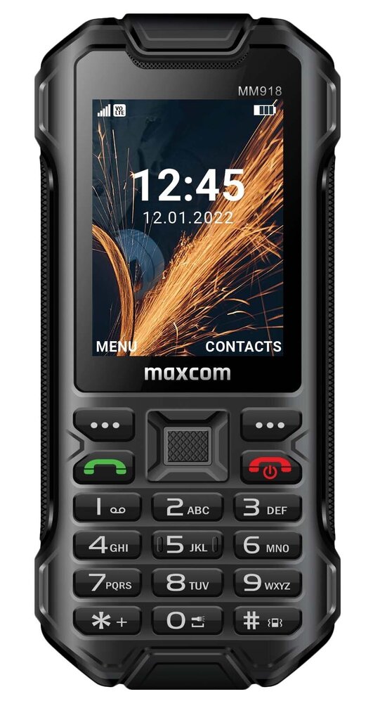 Maxcom Strong MM918 Black hind ja info | Telefonid | hansapost.ee