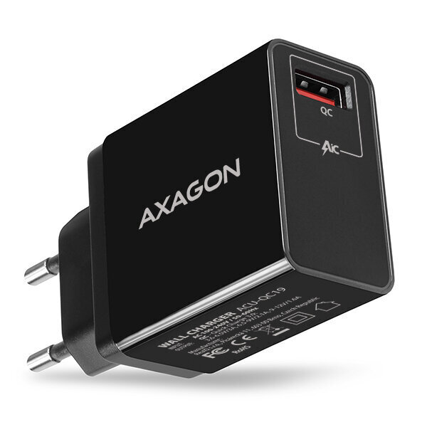 Axagon ACU-QC19 цена и информация | Laadijad mobiiltelefonidele | hansapost.ee