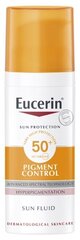 Солнцезащитный крем для лица Eucerin Sun Protection Pigment Control SPF50+ 50мл цена и информация | Кремы от загара | hansapost.ee