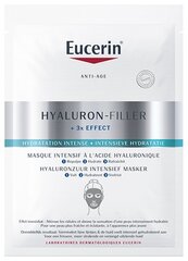 Intensiivselt niisutav kangasmask Eucerin Hyaluron-Filler + 3x Effect hind ja info | Näomaskid ja silmamaskid | hansapost.ee