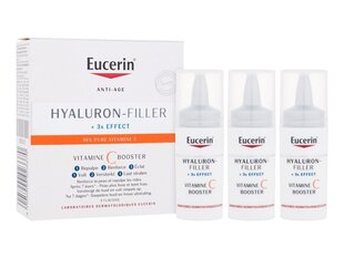 Näoseerum koos 10% C-vitamiiniga Eucerin Hyaluron-Filler + x3 Effect 3 x 8 ml цена и информация | Сыворотки для лица, масла | hansapost.ee