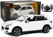 Auto Porsche Cayenne Rastar koos kaugjuhtimispuldiga 1:14, valge цена и информация | Mänguasjad poistele | hansapost.ee