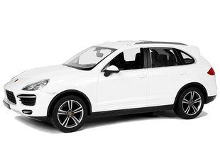 Auto Porsche Cayenne Rastar koos kaugjuhtimispuldiga 1:14, valge hind ja info | Mänguasjad poistele | hansapost.ee