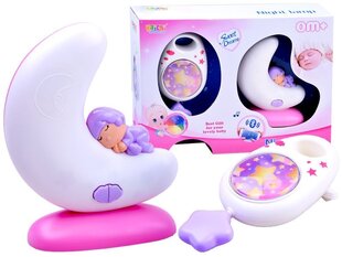 2in1 muusikakast + öövalgusti Bluetoothiga, roosa цена и информация | Игрушки для малышей | hansapost.ee