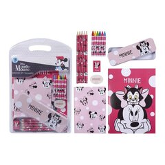 Kirjatarvete komplekt Minnie Mouse 16 osa hind ja info | Mickey Mouse Koolitarvikud | hansapost.ee