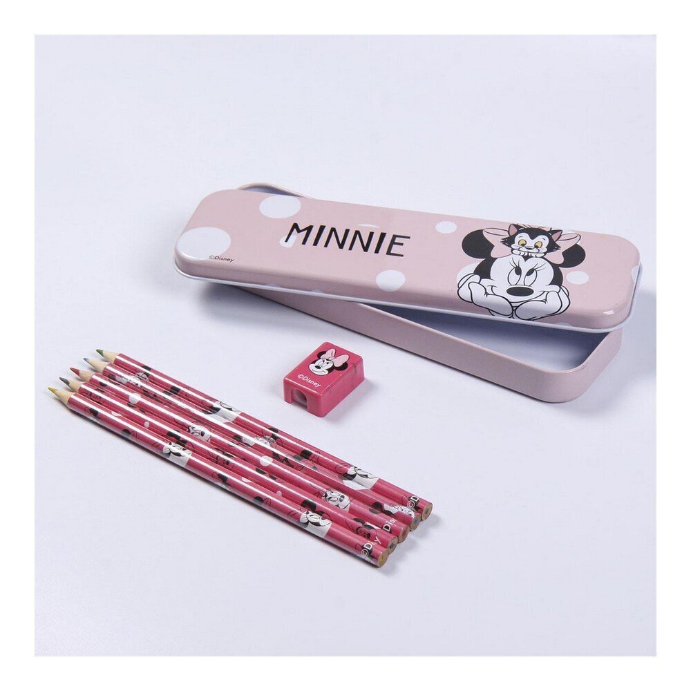 Kirjatarvete komplekt Minnie Mouse 16 osa hind ja info | Kirjatarvikud | hansapost.ee