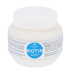 Toitev juuksemask Kallos KJMN Biotin 275 ml hind ja info | Juuksemaskid, õlid ja seerumid | hansapost.ee