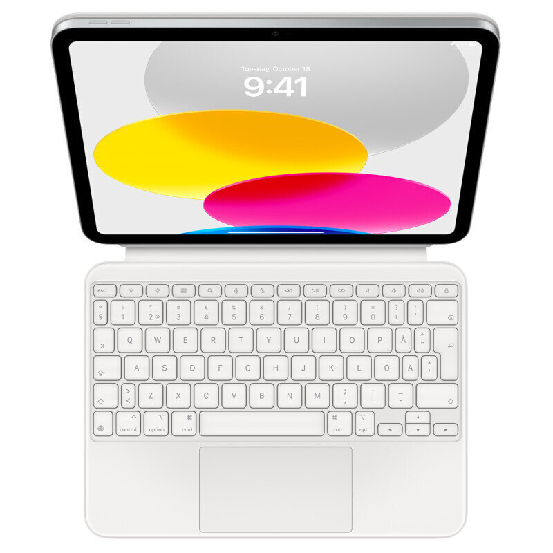 Apple Magic Keyboard Folio for iPad (10th generation) - Swedish - MQDP3S/A hind ja info | Tahvelarvuti lisatarvikud | hansapost.ee