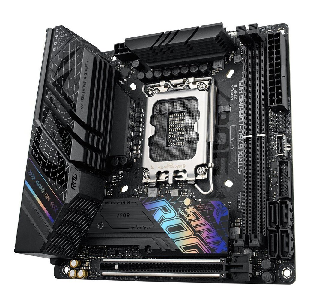 Asus ROG STRIX B760-I GAMING WIFI, Mini ITX, LGA1700, DDR5 hind ja info | Emaplaadid | hansapost.ee