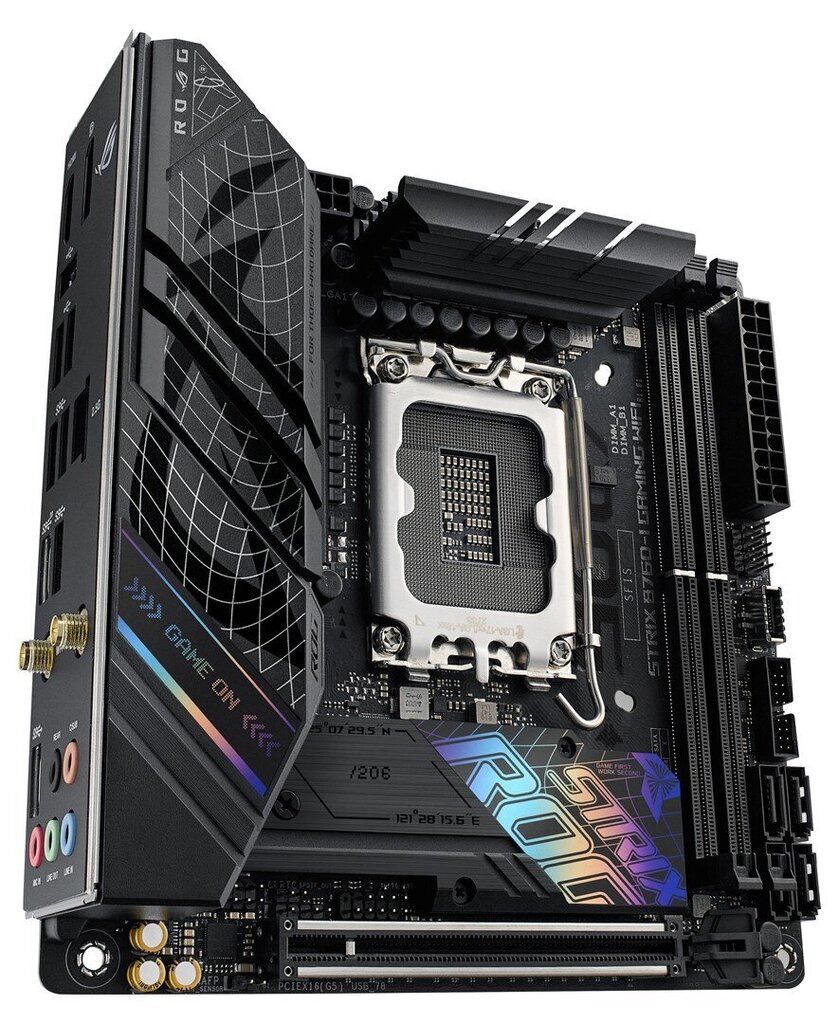Asus ROG STRIX B760-I GAMING WIFI, Mini ITX, LGA1700, DDR5 hind ja info | Emaplaadid | hansapost.ee