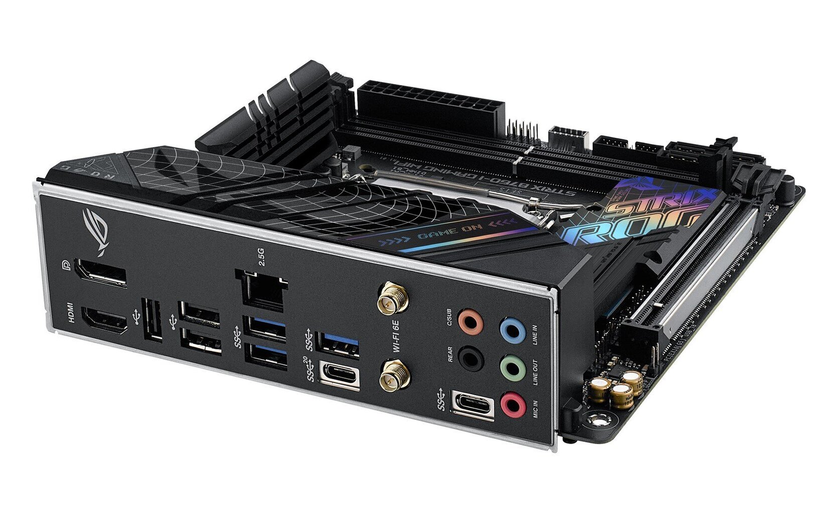 Asus ROG STRIX B760-I GAMING WIFI, Mini ITX, LGA1700, DDR5 hind ja info | Emaplaadid | hansapost.ee