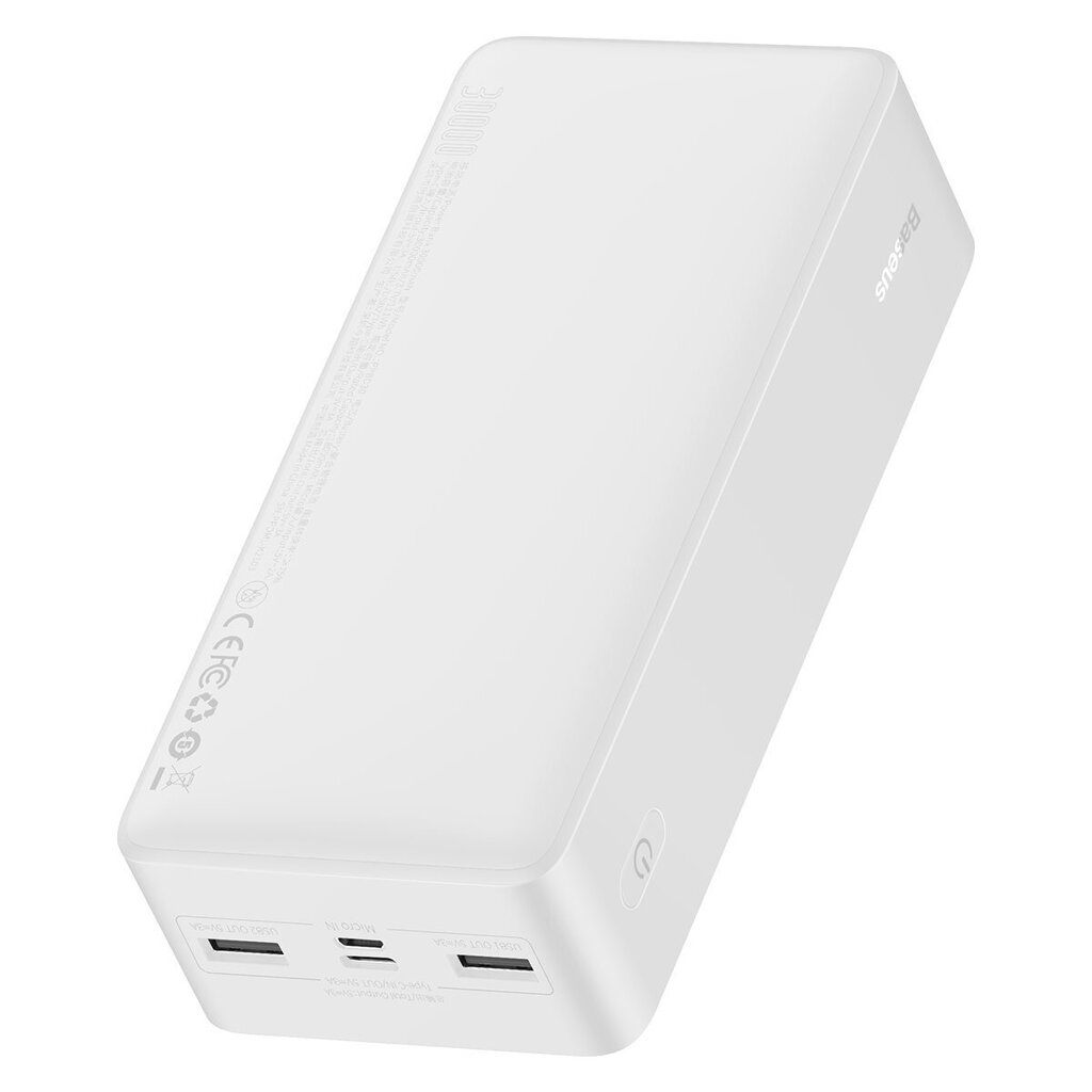 Baseus Bipow 30000mAh 15W + USB-A - Micro USB cable 0.25m (PPBD050202) цена и информация | Akupangad | hansapost.ee