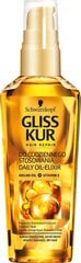 Schwarzkopf Gliss Kur Эликсир, 75 мл цена и информация | Маски, масла, сыворотки | hansapost.ee