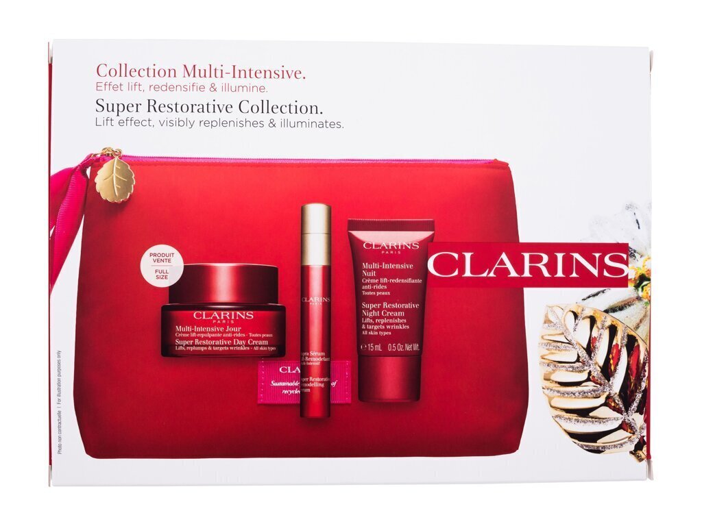 Näonaha hooldustoodete komplekt Clarins цена и информация | Näokreemid | hansapost.ee