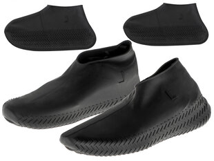 Veekindlad jalatsikaitsed Wellingtons, L, must, 39-44 suurus цена и информация | Средства для ухода за одеждой и обувью | hansapost.ee