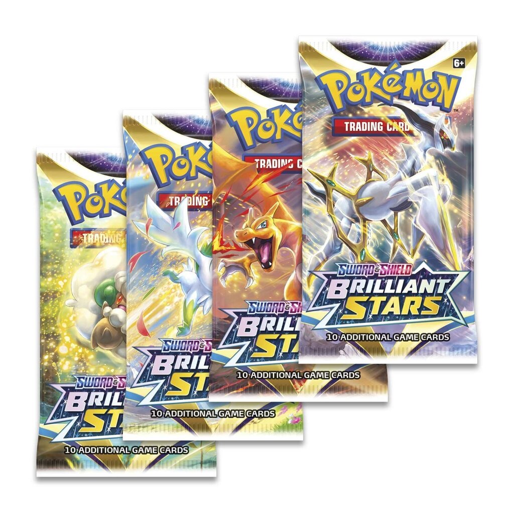 Pokemon TCG - Sword & Shield 9 Brilliant Stars Build & Battle Stadium Box hind ja info | Lauamängud ja mõistatused perele | hansapost.ee