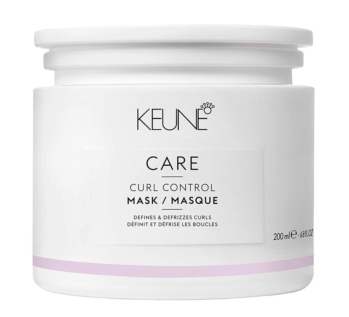 Toitev juuksemask Keune Care Curl Control, 200 ml цена и информация | Juuksemaskid, õlid ja seerumid | hansapost.ee