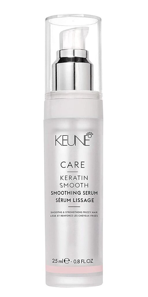 Juukseseerum Keune Care Keratin Smooth, 25 ml hind ja info | Juuksemaskid, õlid ja seerumid | hansapost.ee