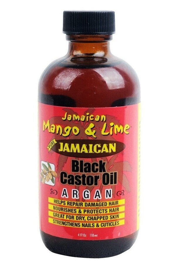 Argaania juukseõli Jamaica Mango & Lime Castor Oil, 118 ml цена и информация | Juuksemaskid, õlid ja seerumid | hansapost.ee