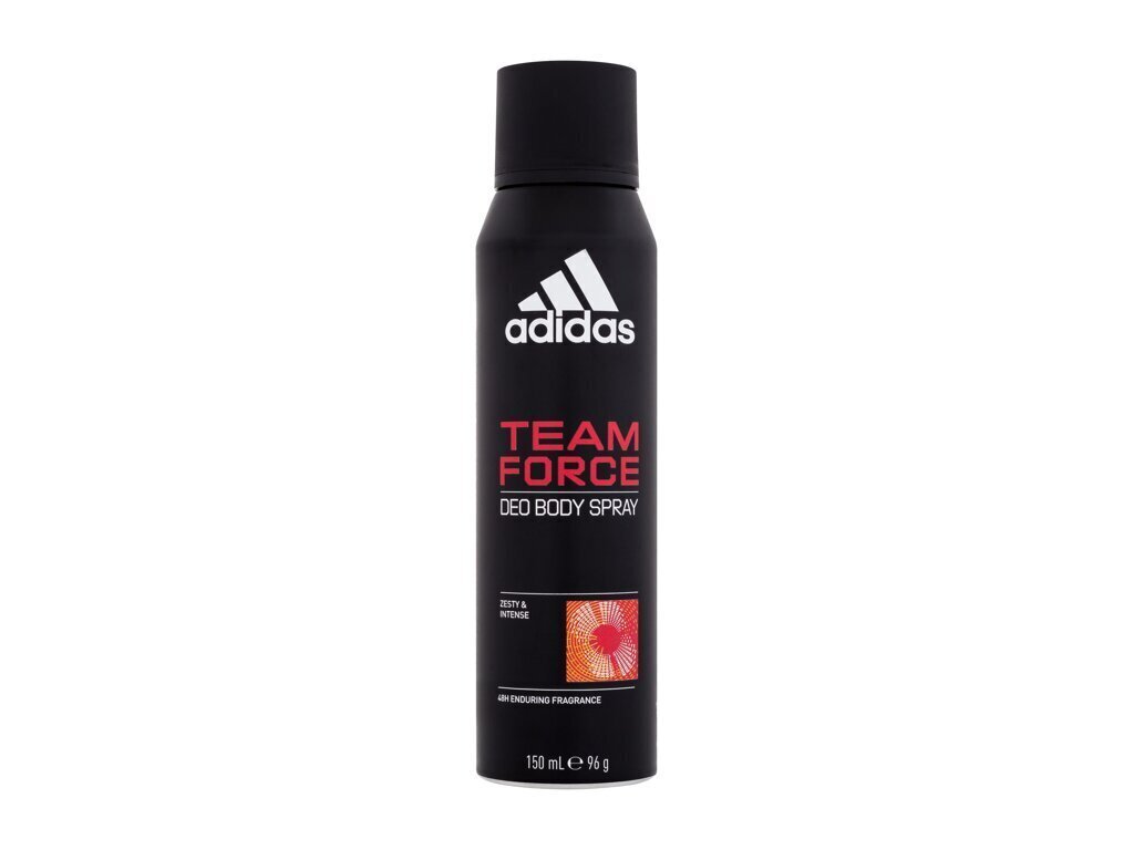 Spreideodorant Adidas Team Force 48h 150 ml цена и информация | Deodorandid | hansapost.ee