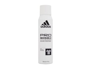 Spreideodorant Adidas Pro Invisible 48h 150 ml hind ja info | Adidas Parfüümid, lõhnad ja kosmeetika | hansapost.ee